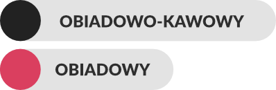 Obiadowo kawowy, Obiadowy